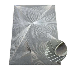  Ber Allianz Geometrikus Szőnyeg - Szürke - 120x180 cm lakástextília