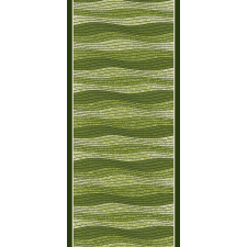 BER . GEL RUNNER 1015 zöld 100 cm széles futószőnyeg méterben lakástextília