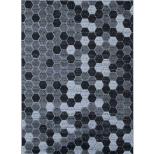 Ber Lagos Hexagon Szőnyeg - Sötétszürke - 80x150 cm lakástextília