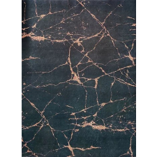 BER PORTE 2007 fekete arany 120 x 120 cm szőnyeg lakástextília