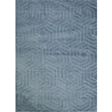 Ber Zen Geometriai Szőnyeg - Kék - 60x100 cm lakástextília