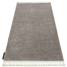 Berber Szőnyeg BERBER 9000 barna Rojt shaggy 160x220 cm lakástextília