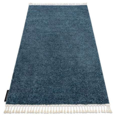 Berber Szőnyeg BERBER 9000 kék Rojt shaggy 80x150 cm lakástextília