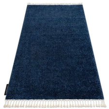 Berber Szőnyeg BERBER 9000 sötétkék Rojt shaggy 140x190 cm lakástextília