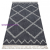 Berber Szőnyeg BERBER ASILA B5970 szürke / fehér Rojt shaggy 80x150 cm