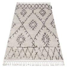 Berber Szőnyeg BERBER FEZ G0535 bézs / barna Rojt shaggy 120x170 cm lakástextília