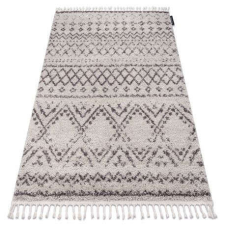 Berber Szőnyeg BERBER RABAT G0526 bézs / barna Rojt shaggy 200x290 cm lakástextília