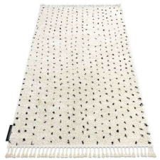 Berber Szőnyeg BERBER SYLA B752 pontok krém Rojt shaggy 140x190 cm lakástextília