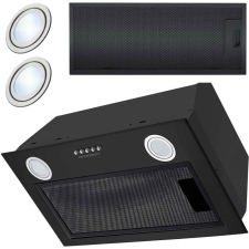  Berdsen Beépíthető páraelszívó, 380m3/óra, 3 fokozat, C energiaosztály, Fekete páraelszívó