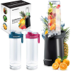 Berdsen Smoothie készítő turmixgép fekete + palack 350W BD-752 Berdsen