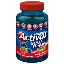 Béres Actival Gumivitamin - Cukormentes Multivitamin - 50 db vitamin és táplálékkiegészítő