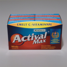 Béres Béres actival max multivitamin filmtabletta 90 db vitamin és táplálékkiegészítő
