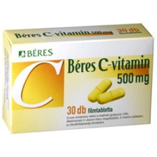  BERES C-VITAMIN 500 MG FILMTABL. 30X vitamin és táplálékkiegészítő