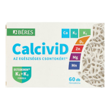  BÉRES CALCIVID 7 FILMTABLETTA vitamin és táplálékkiegészítő