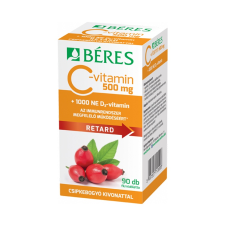 Béres Gyógyszergyár Zrt. Béres C-vitamin 500mg+ 1000NE D3 retard filmtabletta 90x vitamin és táplálékkiegészítő