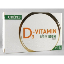 Béres Gyógyszergyár Zrt. Béres D3-vitamin 1600 Ne tabletta 120 db vitamin és táplálékkiegészítő