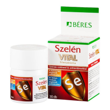 Béres Gyógyszergyár Zrt. BÉRES SZELÉN VITAL FILMTABLETTA 30X vitamin és táplálékkiegészítő