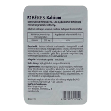  BÉRES KALCIUM 500MG 10DB gyógyhatású készítmény