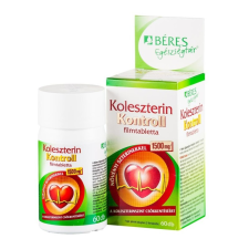 Béres koleszterin kontroll 1500 mg filmtabletta 60 db vitamin és táplálékkiegészítő