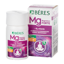  Béres magnézium 400mg+B6 -vitamin forte tabletta 50 db gyógyhatású készítmény