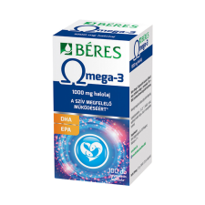 BERES OMEGA-3 LAGYZSELATIN KAPSZ. 100X vitamin és táplálékkiegészítő