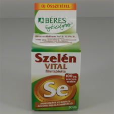  Béres szelén vital filmtabletta 30 db vitamin és táplálékkiegészítő
