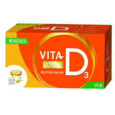 Béres vita-d3 2000NE lágyzselatin kapszula 120 db vitamin és táplálékkiegészítő