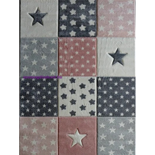 Berfin Ber Smart 120x180cm 40217 pink csillagos gyerekszőnyeg lakástextília