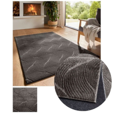  Bergamo Orla plüss puha tapintású szőnyeg antracit 200x280cm bergamoOrlaantracit-200 lakástextília