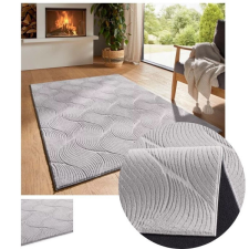  Bergamo Orla plüss puha tapintású szőnyeg szürke 150x220cm bergamoOrlagray-150 lakástextília