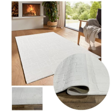  Bergamo plüss puha tapintású szőnyeg krém 200x280cm bergamorandomcream-200 lakástextília