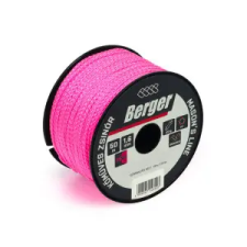 Berger Kőműves zsinór  50m fonott pink Berger kőműves és burkoló szerszám