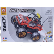 Berger Összerakható táviráynítós Jeep 469db-os barkácsolás, építés