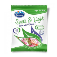 Bergland sweet&light herbamix cukormentes cukorka 60 g csokoládé és édesség