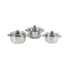 BERGNER BGEU-5505 Edénykészlet - Inox (3 részes)