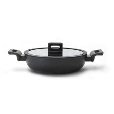 BERGNER EP7TE24/C Serafino Zani lapos lábas fedővel 24cm edény