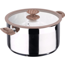 BERGNER SG-8101 Granito Rozsdamentes lábas, fedővel 24x 12cm (SG-8101) edény