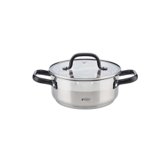 BERGNER Vita SG-8115 Lábas üvegfedővel 20x8,5cm - 2L edény