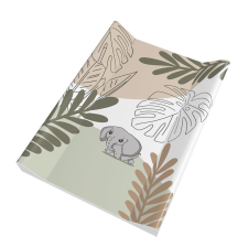 Bergon Puha vállas pelenkázó lap 50x80cm -Mintás elefánt pelenkázó matrac