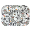 Bergon Színes mintás textil pelenka 70x80 cm-szürke minták