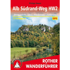 Bergverlag Rother Alb Südrand-Weg HW2 túrakalauz Bergverlag Rother német RO 4549 irodalom