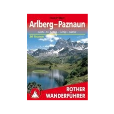Bergverlag Rother Arlberg I Paznaun túrakalauz Bergverlag Rother német RO 4121 irodalom