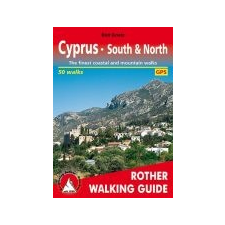 Bergverlag Rother Cyprus – South and North túrakalauz Bergverlag Rother angol RO 4814 irodalom