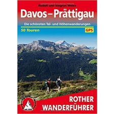 Bergverlag Rother Davos I Prättigau túrakalauz Bergverlag Rother német RO 4010 irodalom