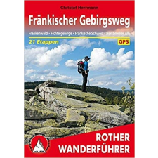 Bergverlag Rother Fränkischer Gebirgsweg túrakalauz Bergverlag Rother német RO 4463 irodalom