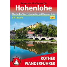 Bergverlag Rother Hohenlohe túrakalauz Bergverlag Rother német RO 4377 irodalom