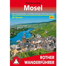 Bergverlag Rother Mosel (mit Traumpfaden und Moselsteig-Seitensprüngen) - RO 4507 grafika, keretezett kép