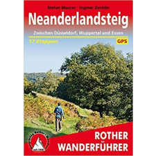 Bergverlag Rother Neanderlandsteig – Zwischen Düsseldorf, Wuppertal und Essen túrakalauz Bergverlag Rother német RO 4493 irodalom