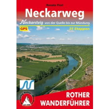 Bergverlag Rother Neckarweg – Neckarsteig von der Quelle bis zur Mündung túrakalauz Bergverlag Rother német RO 4443 irodalom