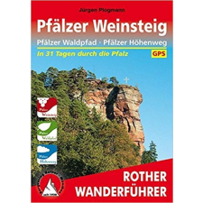 Bergverlag Rother Pfälzer Weinsteig – Pfälzer Waldpfad I Pfälzer Höhenweg túrakalauz Bergverlag Rother német RO 4401 irodalom